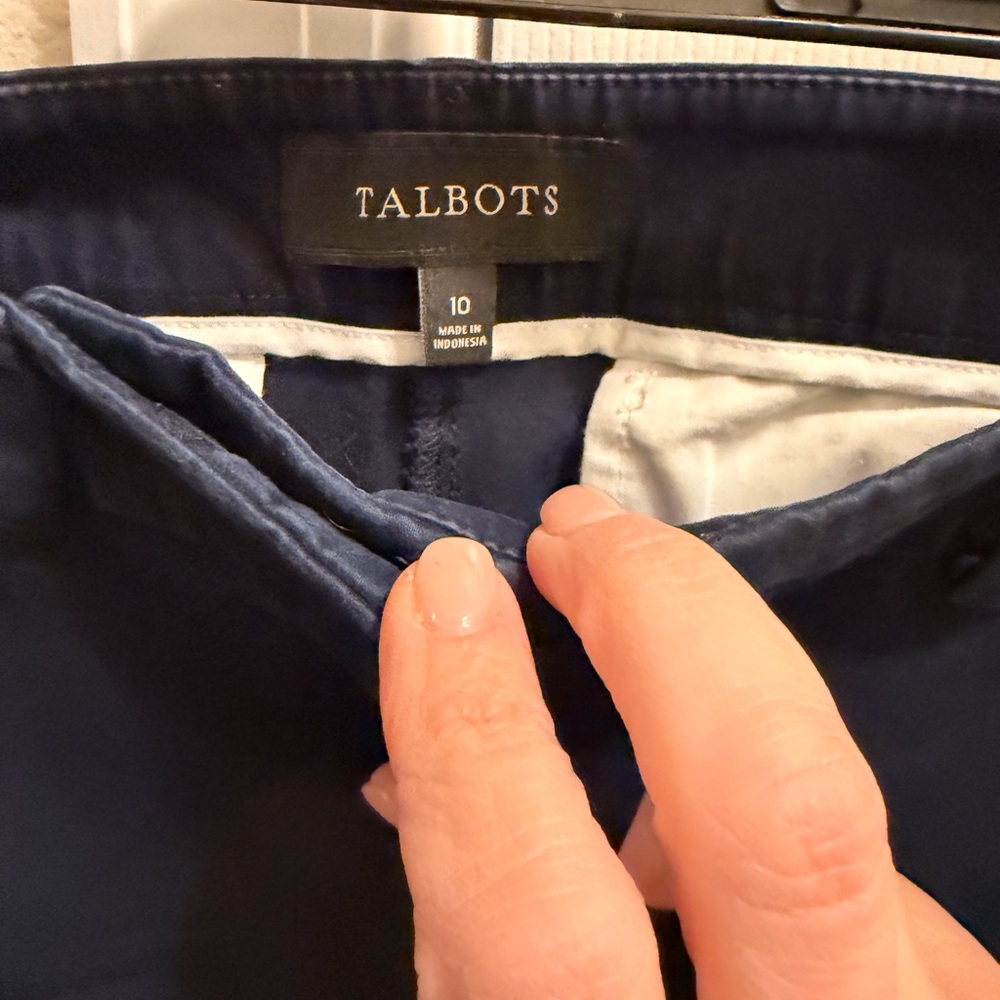 Talbots Dark Blue Trousers